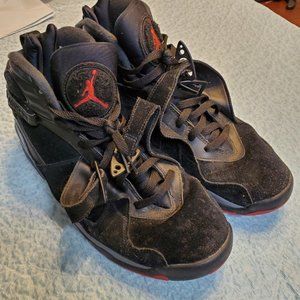 Air Jordan 8 Retro Black Cement Bred Size 11 Pre-Owned